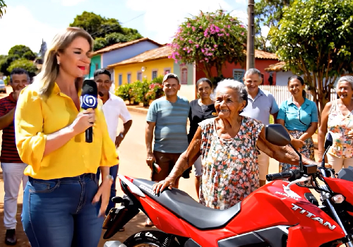 Prompt Google Veo 3_ Mulher Ganhou Moto E Cai